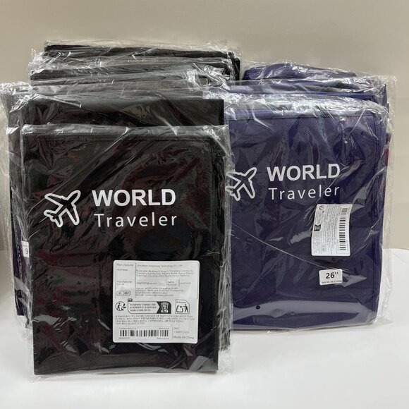 Luggage Protector / Suitcase Cover / Slip-On / NWT - Black - Various Sizes - Picture 9 of 9